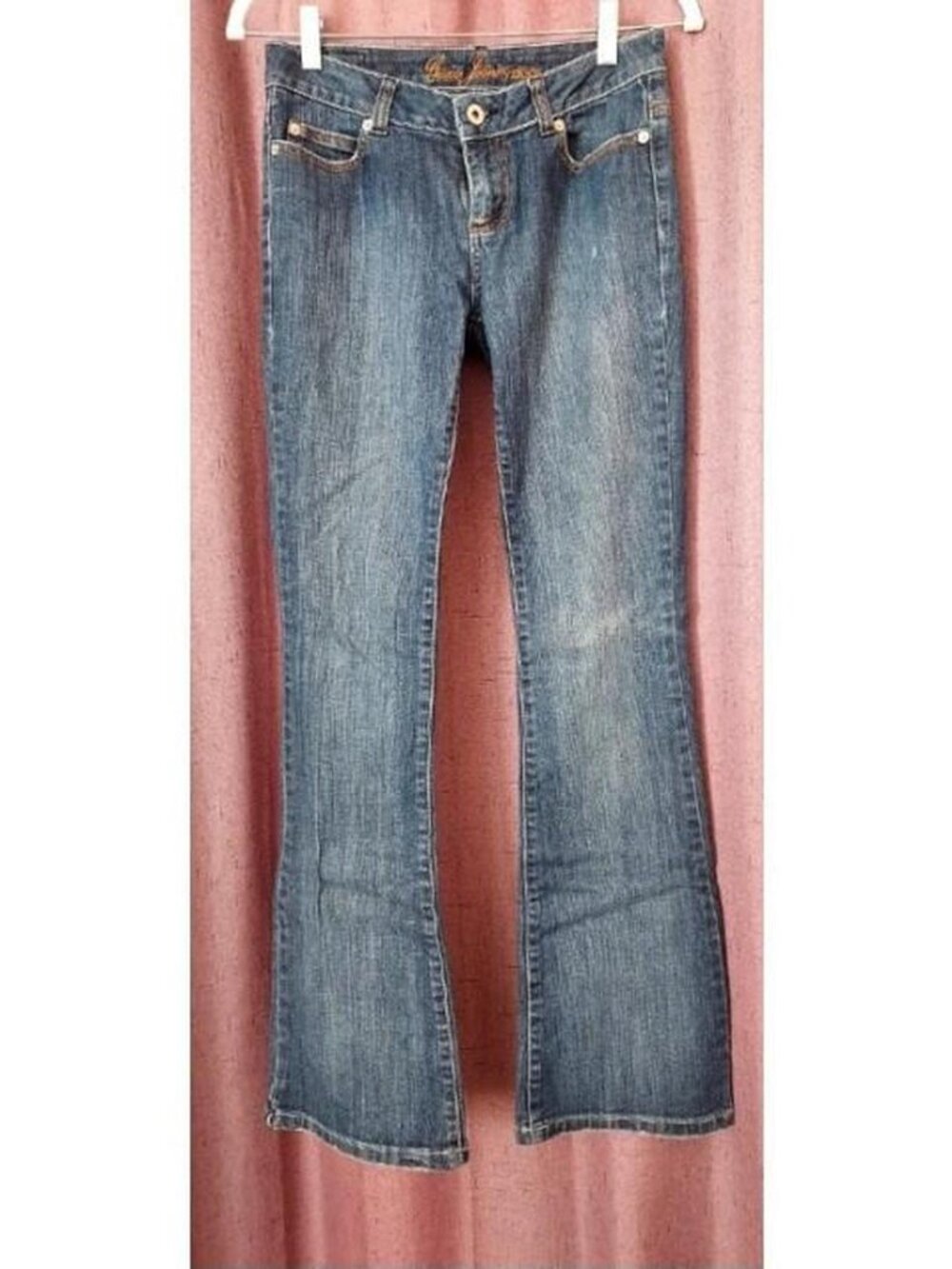 Vintage Y2K Guess Venice Low Rise Bootcut Jeans Blue Denim